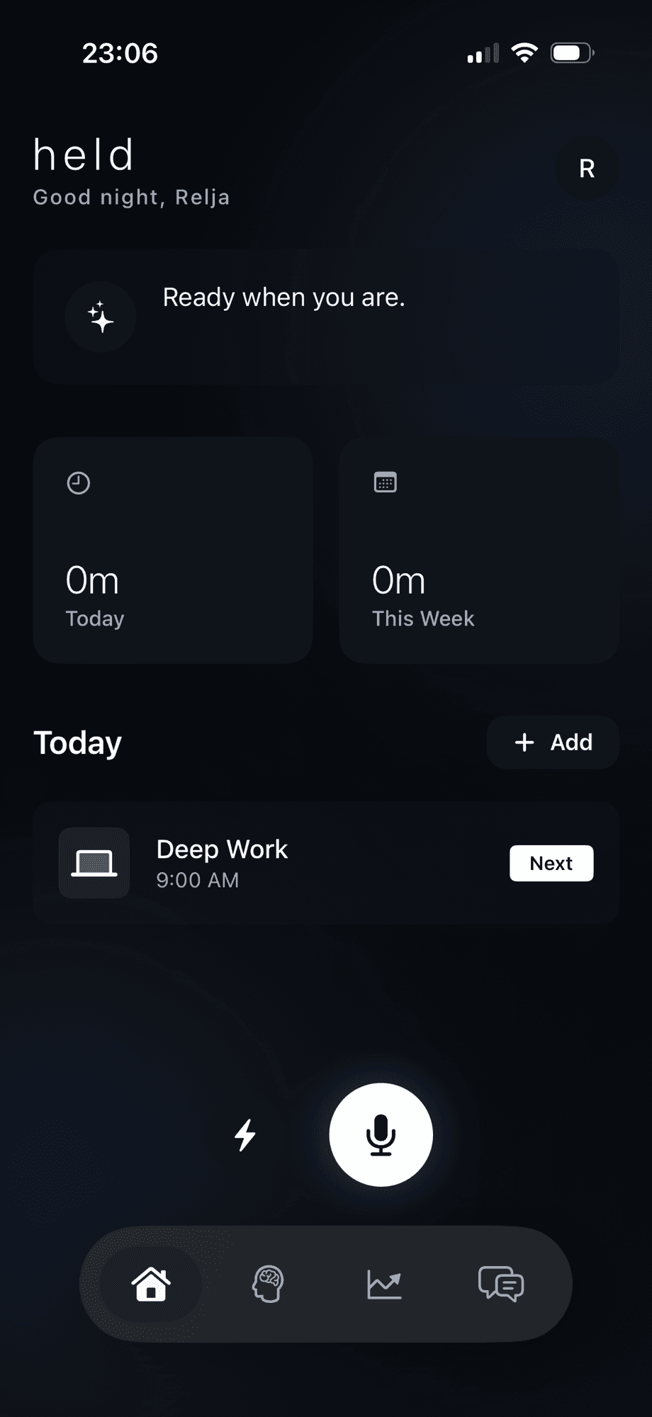Held screenshot