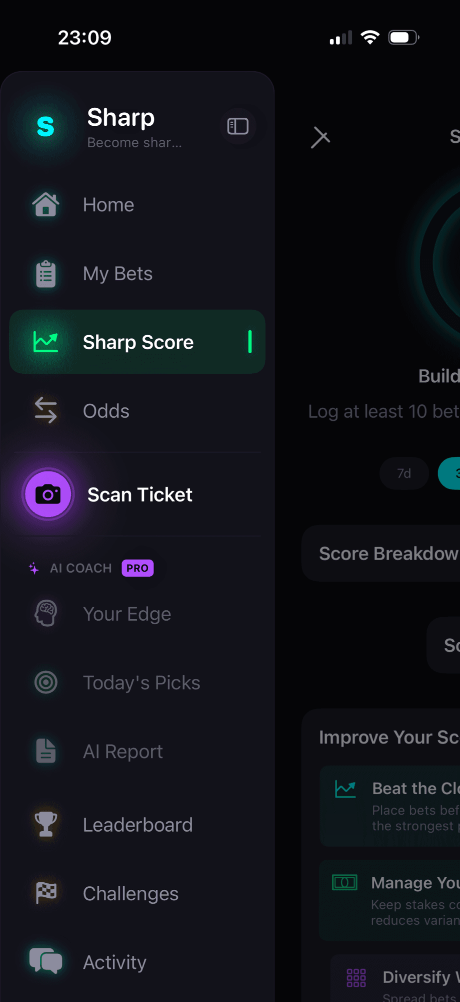 Sharp screenshot