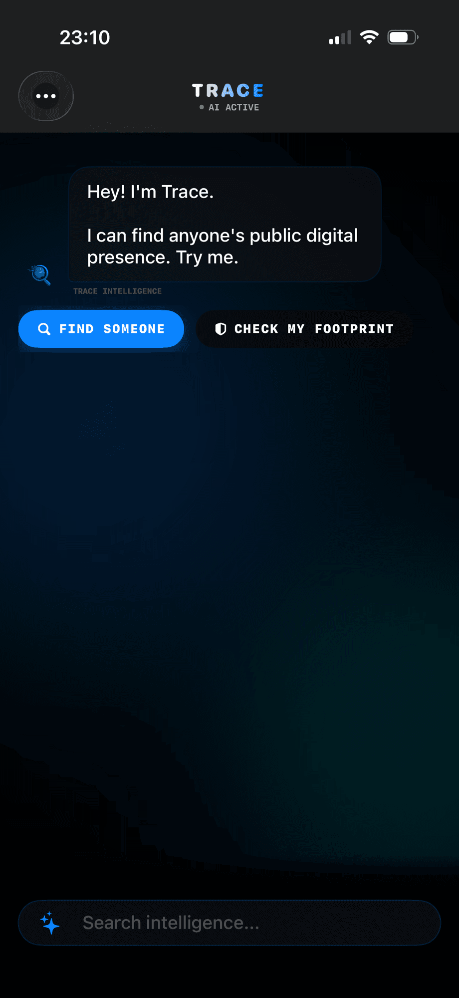 Trace screenshot